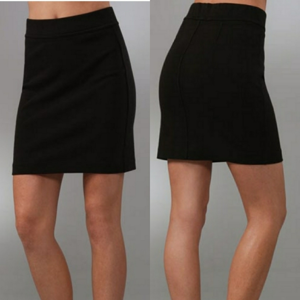 Citizens of Humanity Zoe Pencil Black Skirt